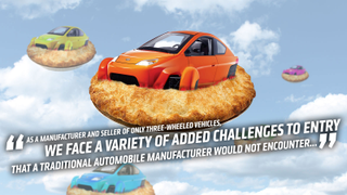 The Difference Between Elio's Crowdfunding Pitch And What Elio Tells The Government